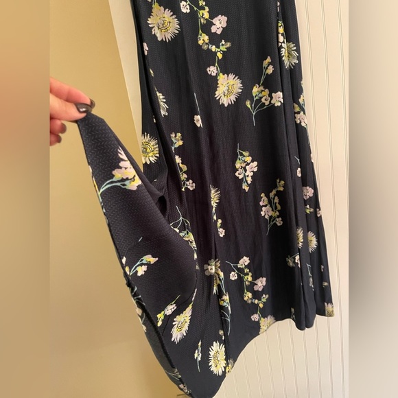 Free People Women's Lost In You Floral High Low Dress Small - Picture 8 of 10